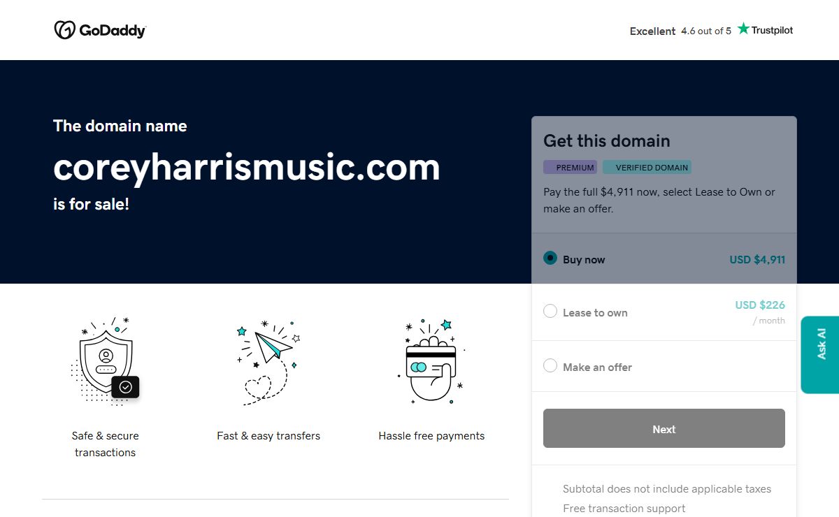 coreyharrismusic.com