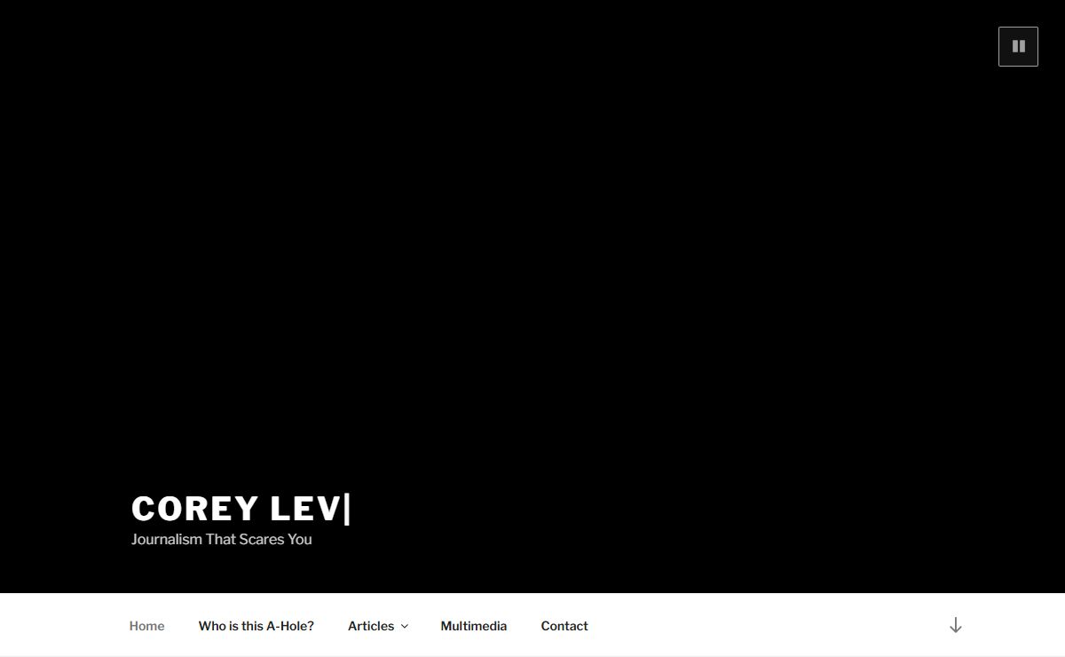 COREY LEVITAN – Journalism That Scares You