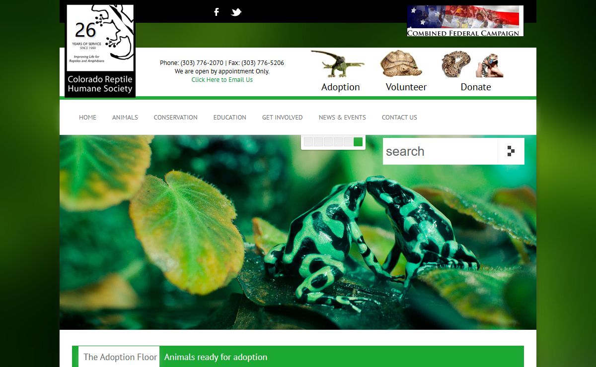 Homepage - CORHS - Improving the lives of Reptiles and Amphibians! - Colorado Reptile Humane Society