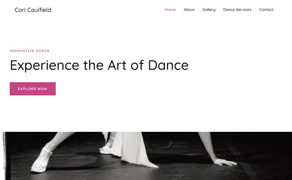 Innovative Dance Teaching and Ballet Instruction by Cori Caulfield