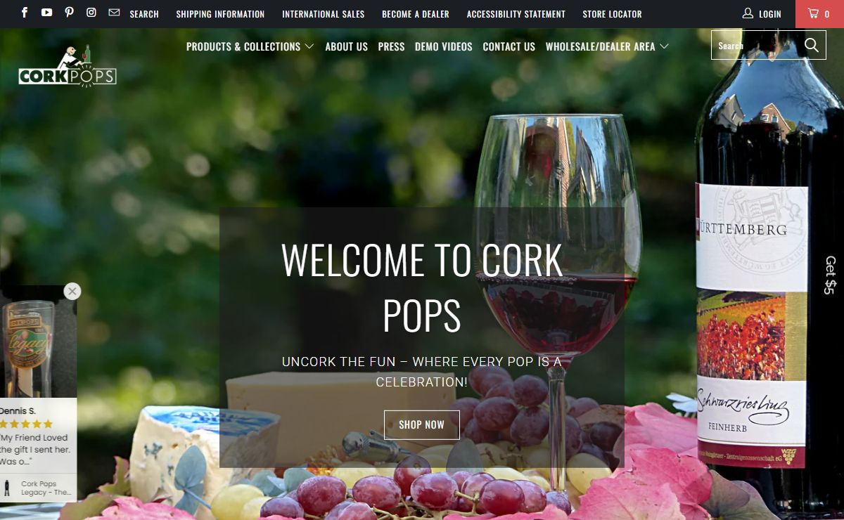 Cork Pops | Wine