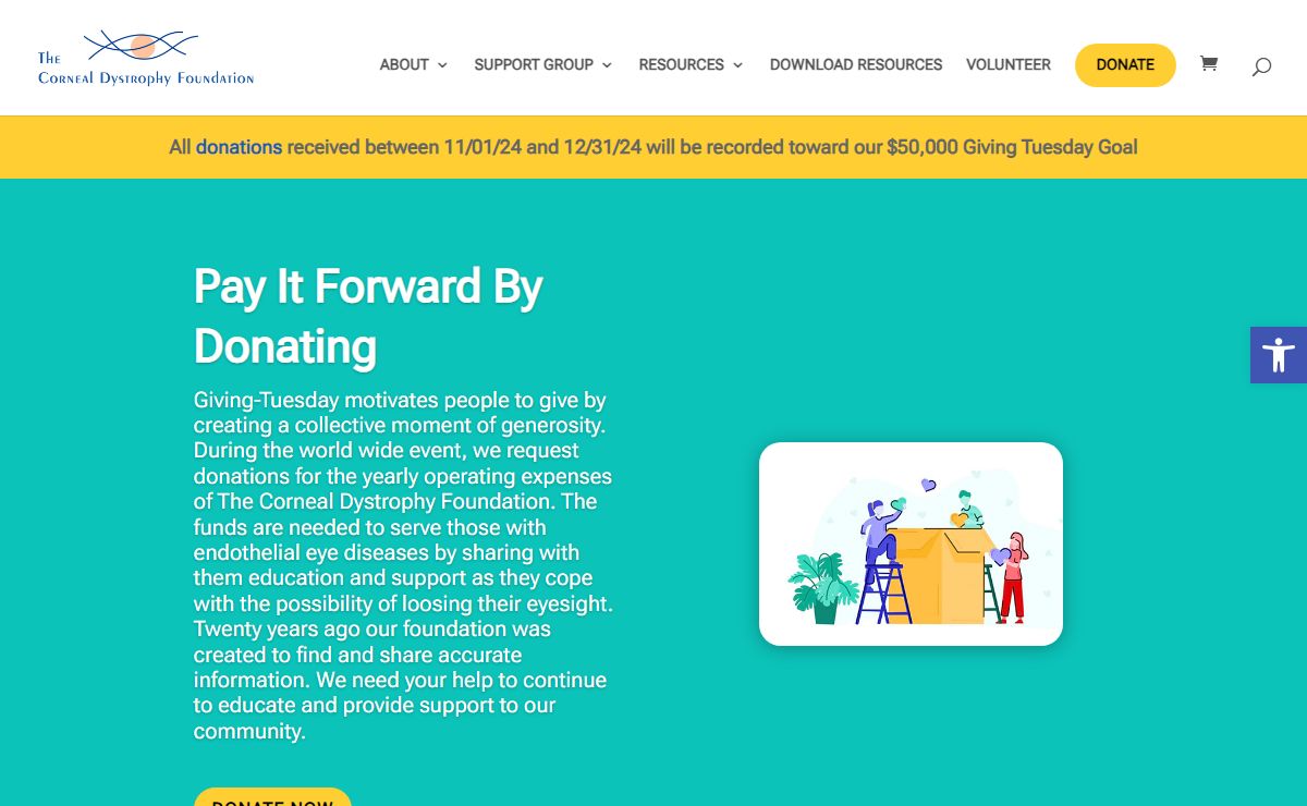 Home | The Corneal Dystrophy Foundation
