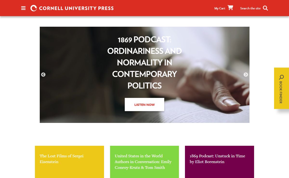 Home - Cornell University Press