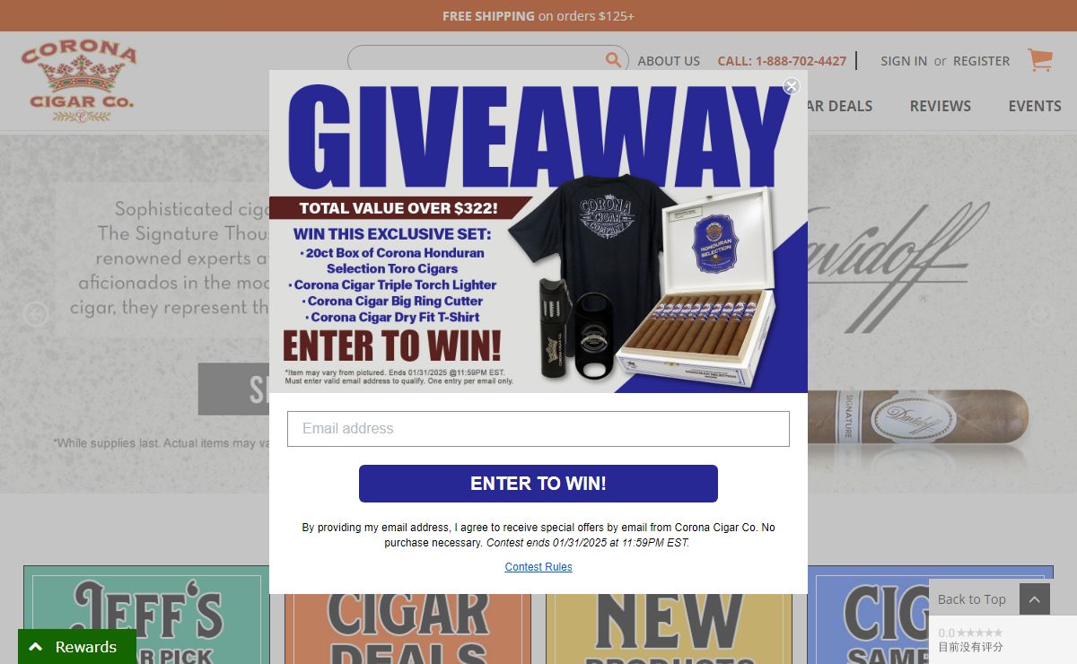Premium Cigars, Humidors, and Cigar Accessories | Corona Cigar Co.
