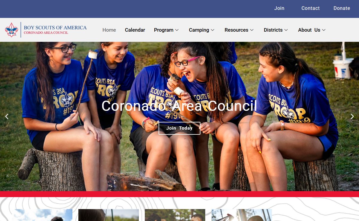 Home - Coronado Area Council
