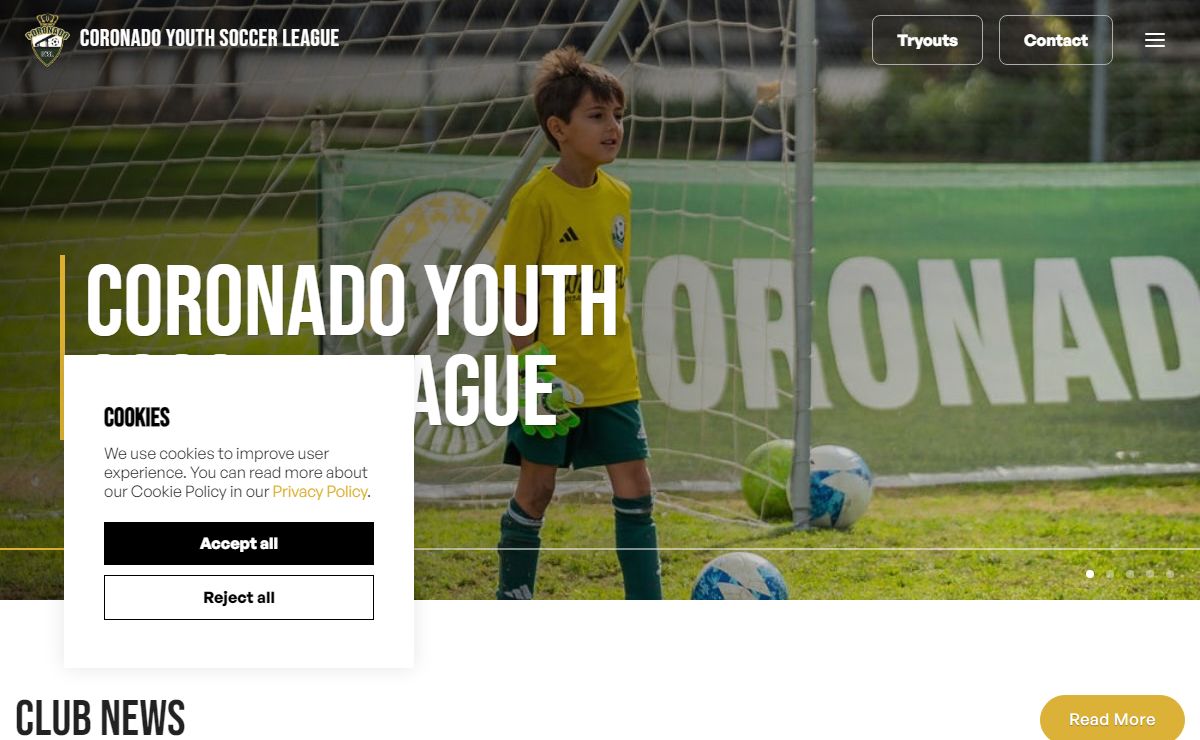 Home | Coronado Youth Soccer League