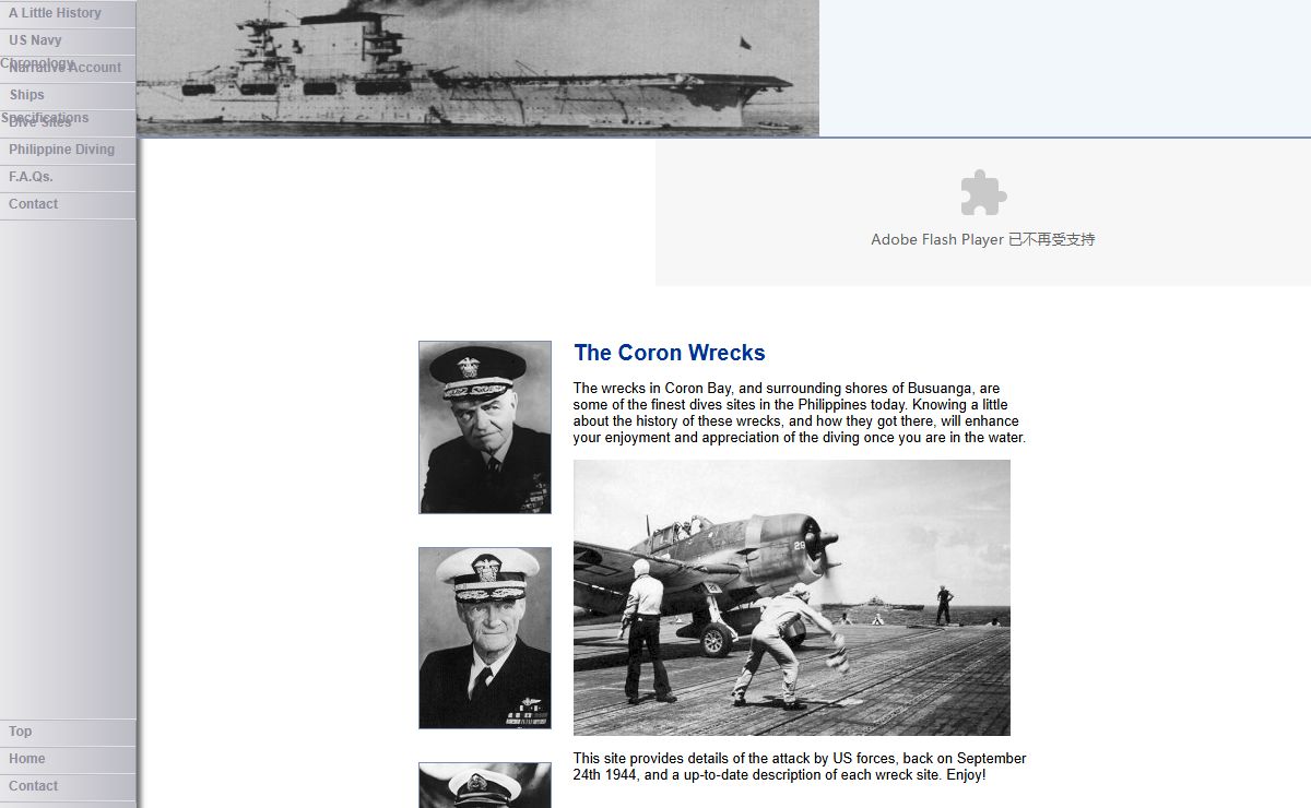 Coron Wrecks - The History