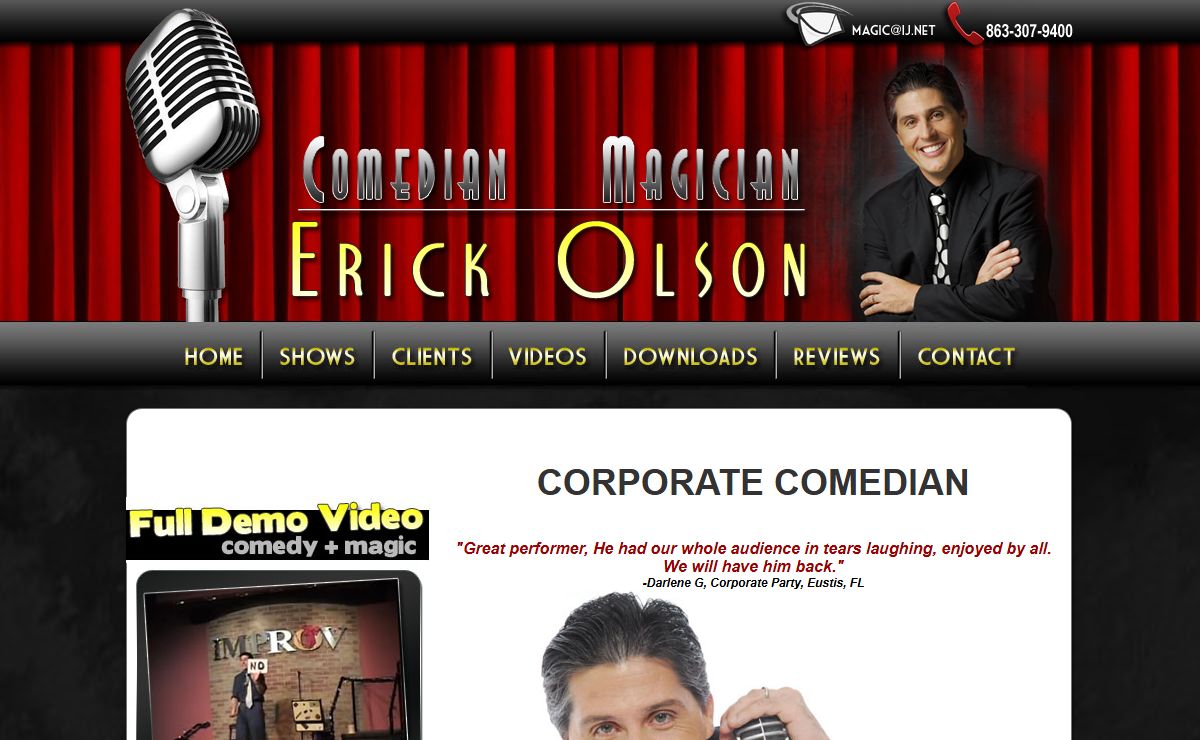 Comedian Magician Orlando Florida
