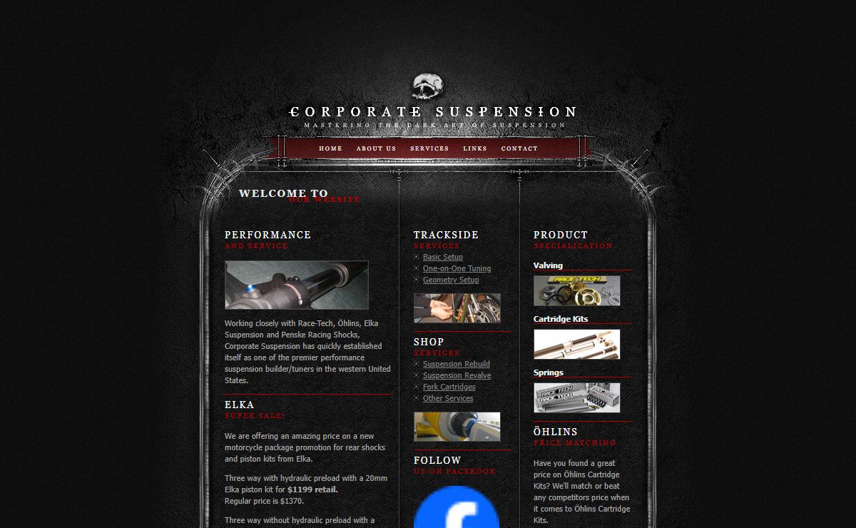 Corporate Race Suspension - Motorcycle Suspension Experts