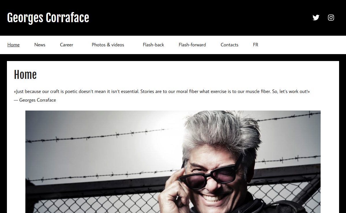 Home - Georges Corraface