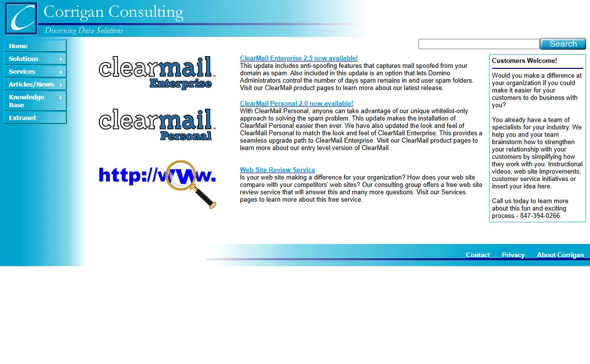 Corrigan Consulting - Lotus Notes Experts