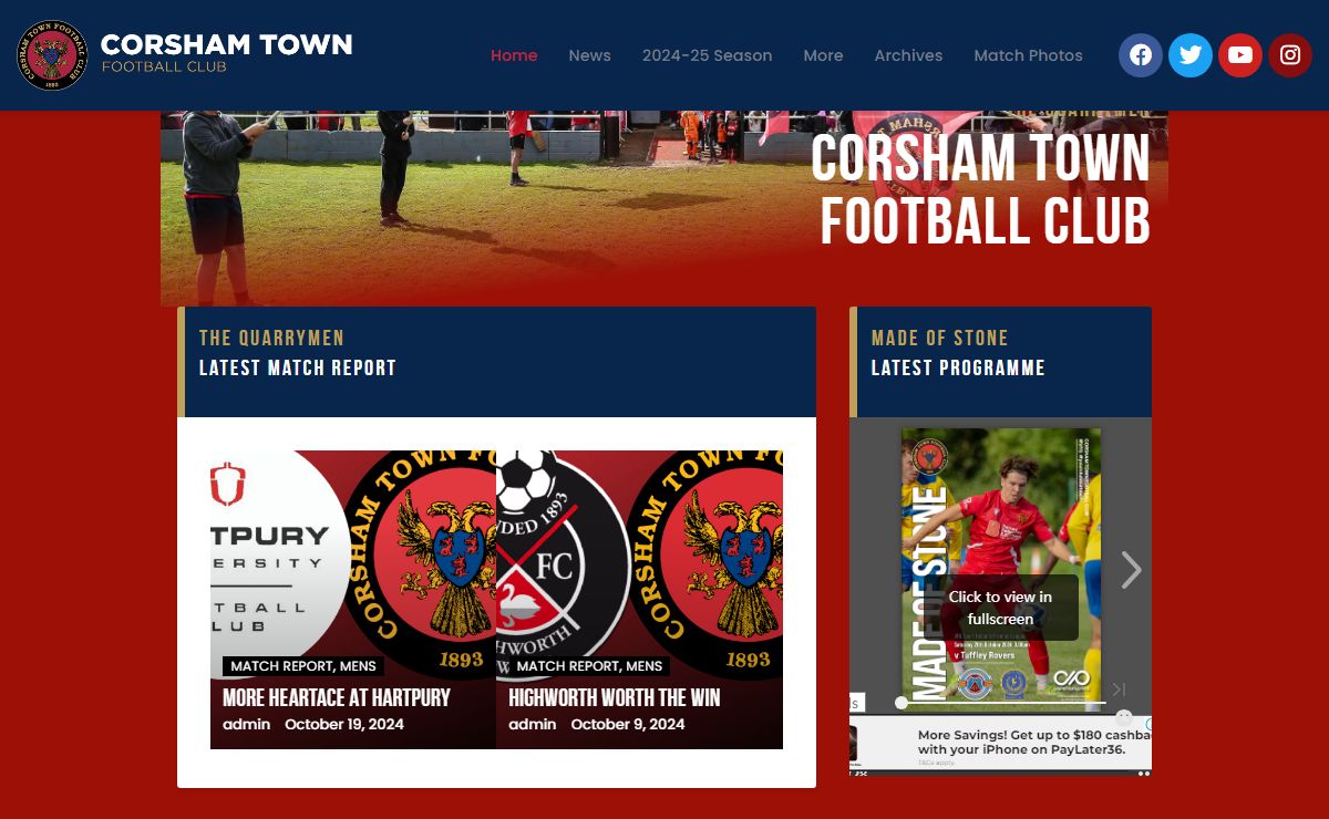 Home - Corsham Town FC