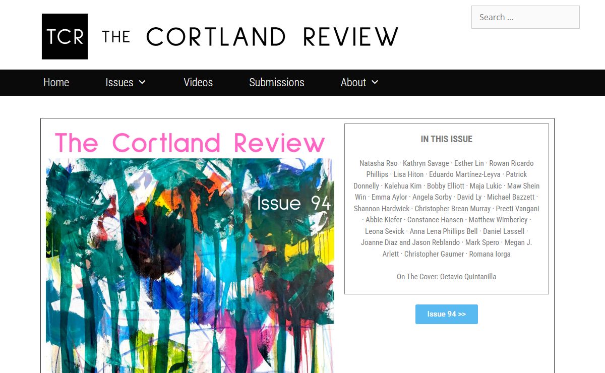 THE CORTLAND REVIEW