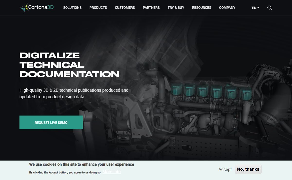 Main page | Cortona3D