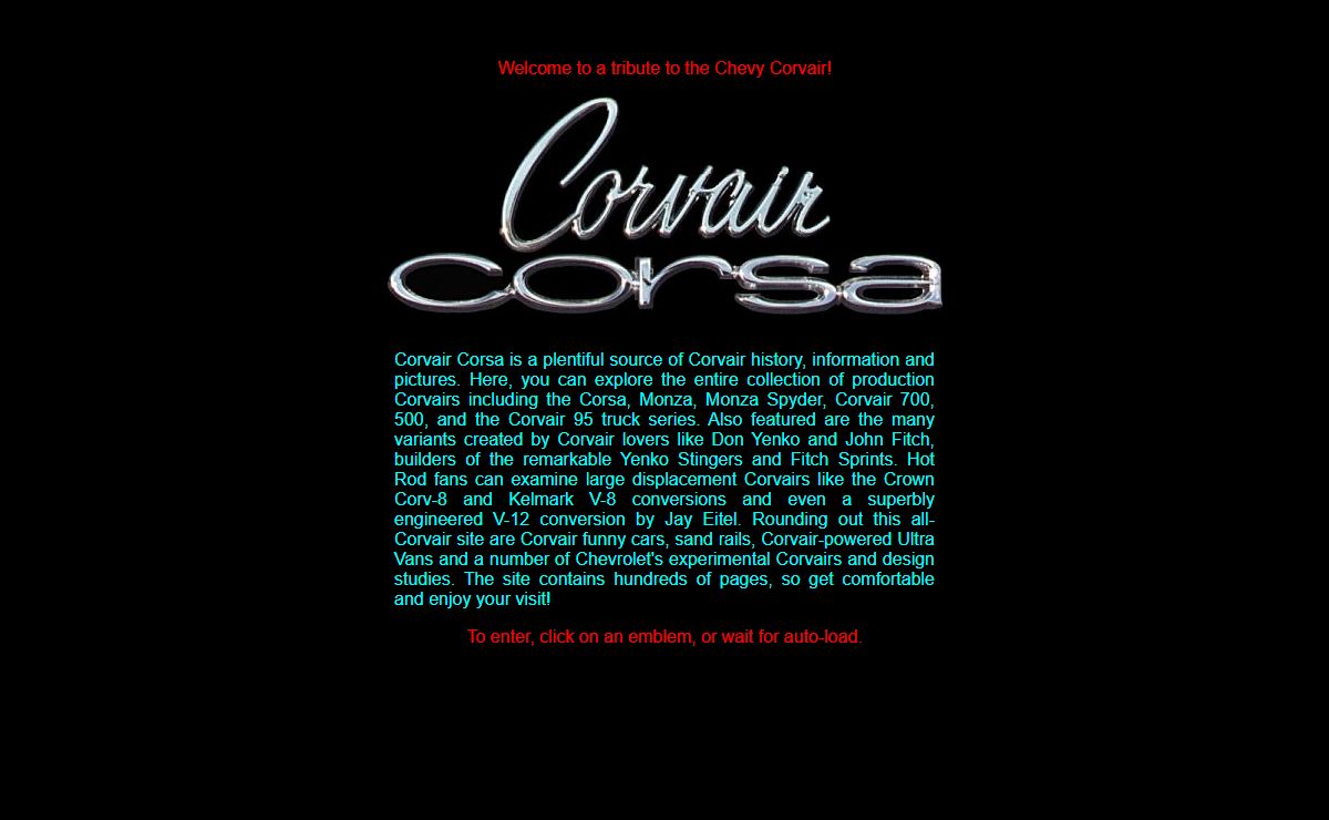 Corvair Corsa