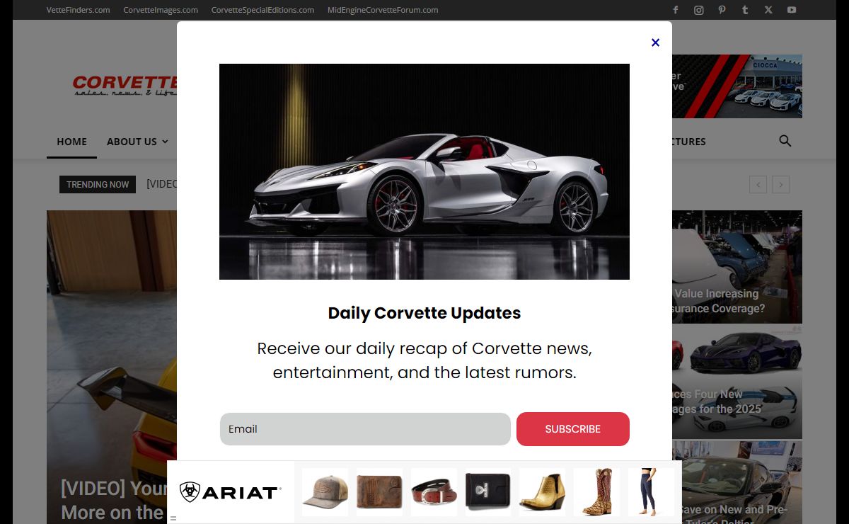 CorvetteBlogger - Corvette: Sales, News & Lifestyle
