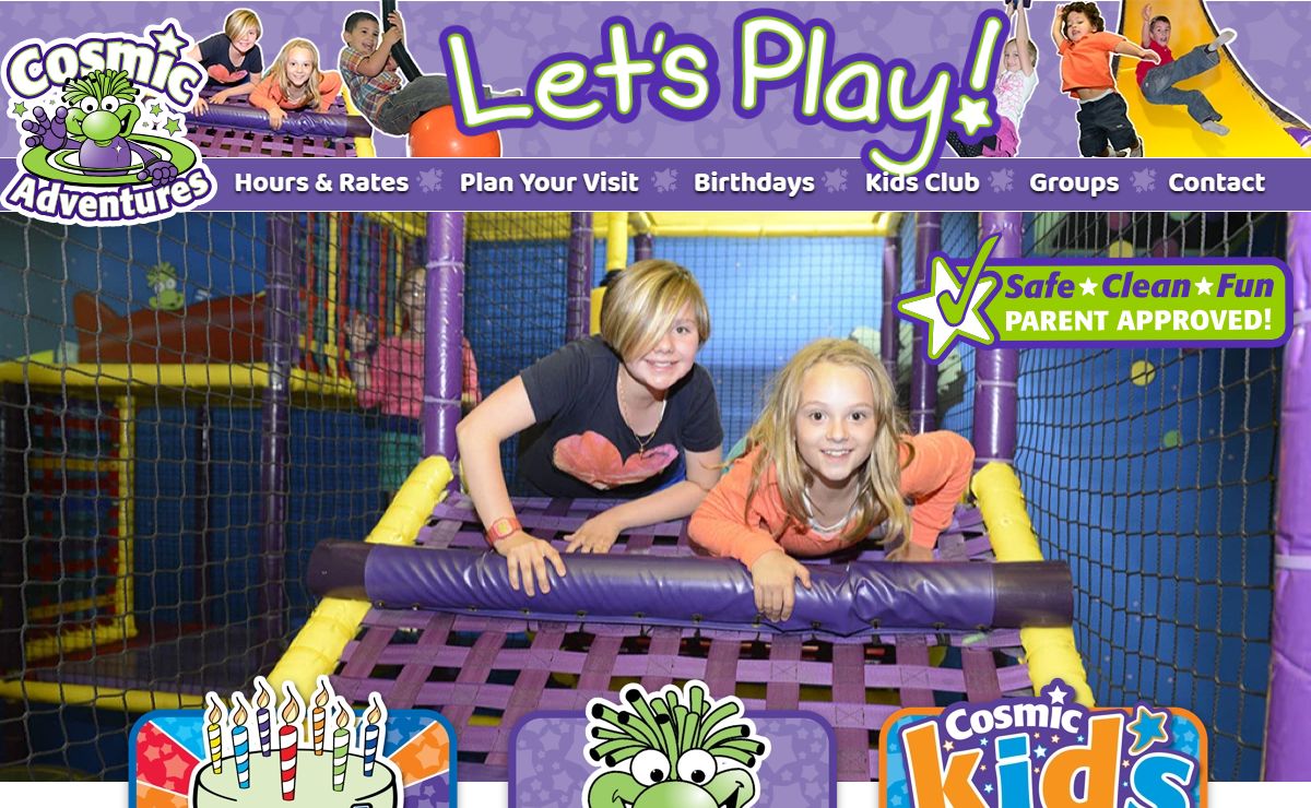 Ottawa Family Fun | Ottawa Birthday Parties | Indoor Playground | Cosmic Adventures