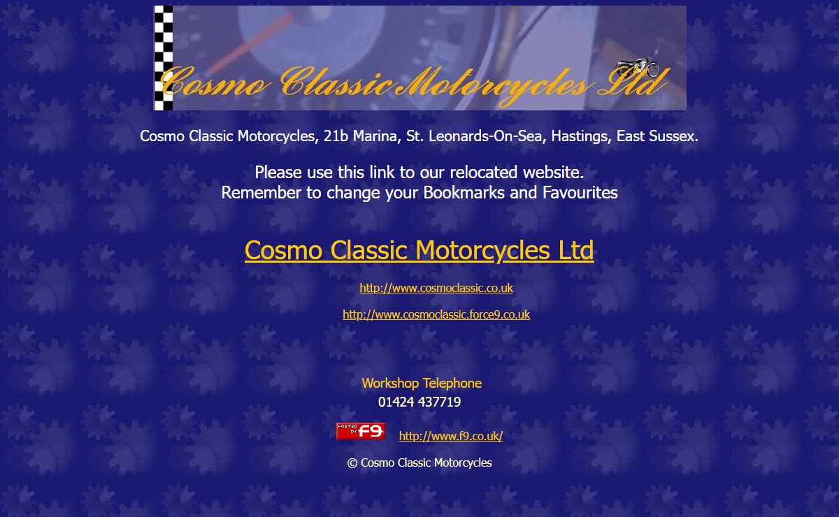 Cosmo Classic Motorcycles
