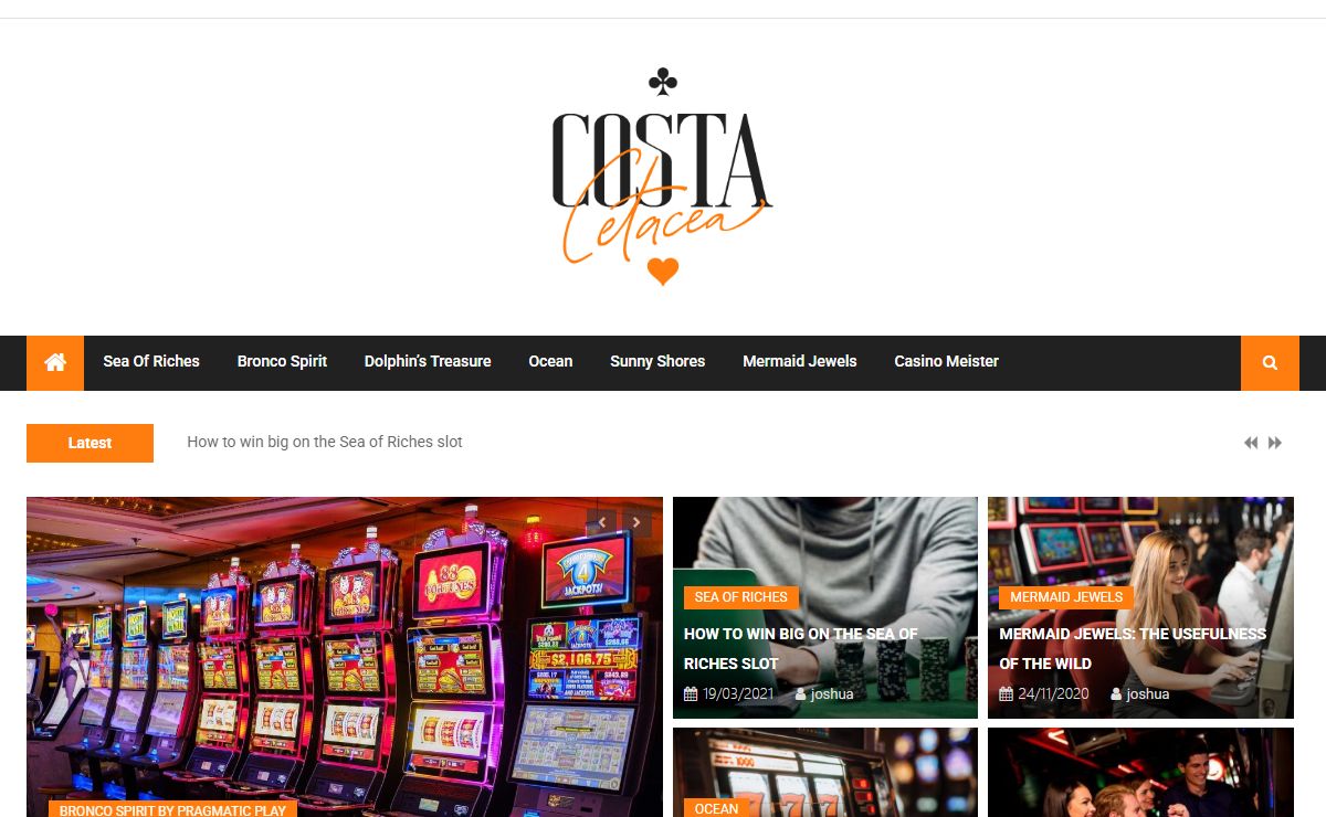 Costacetacea | The blog for ocean slot machine