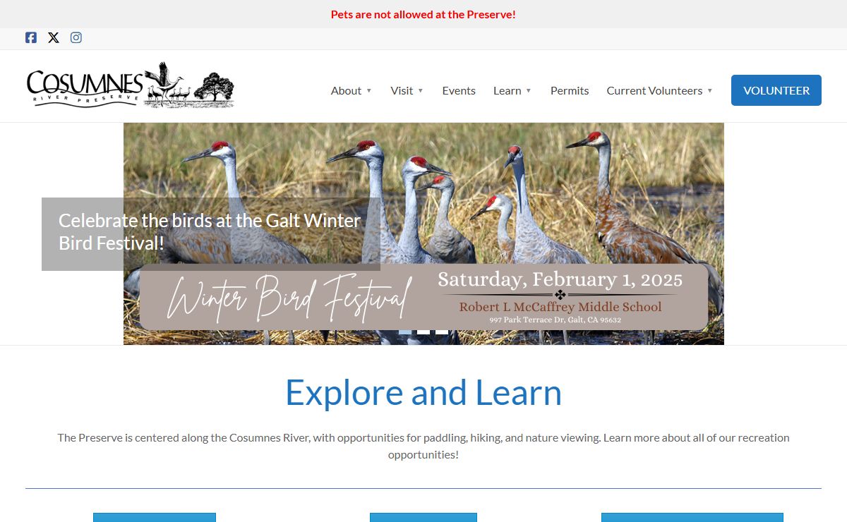 Cosumnes River Preserve -