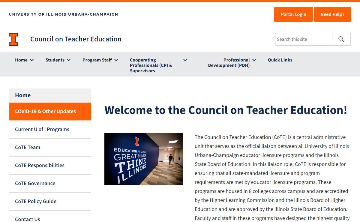 Home | Council on Teacher Education | Illinois