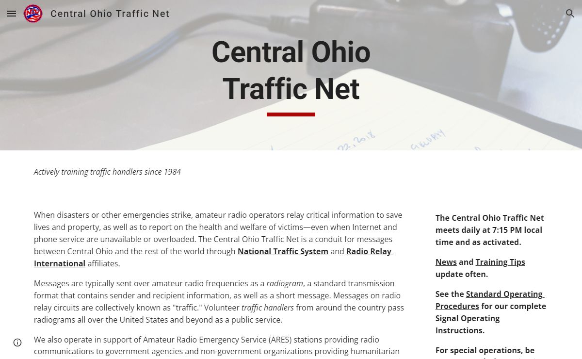 Central Ohio Traffic Net