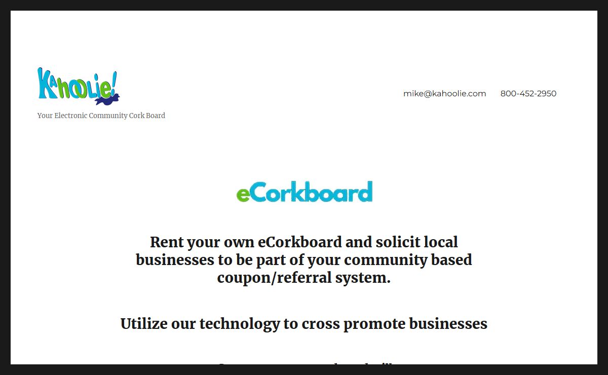 eCorkboard |