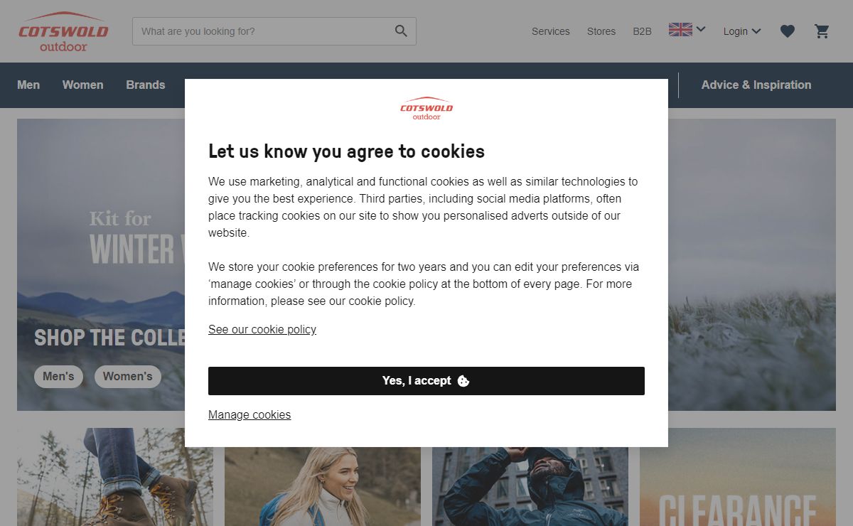 Outdoor Clothing & Equipment | Cotswold Outdoor