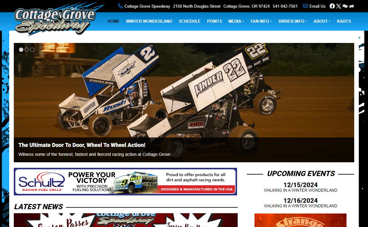 Cottage Grove Speedway | Dirt Track Racing, Sprint Cars, Late Models, Stock Cars all in Cottage Grove, Oregon