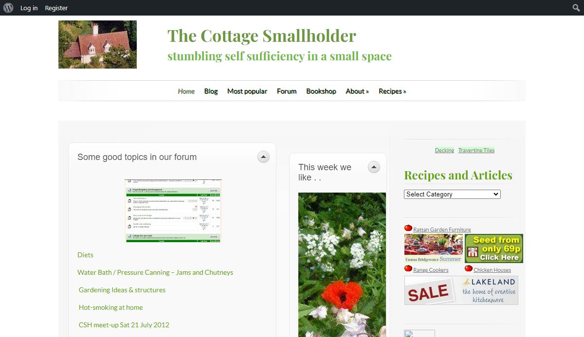 The Cottage Smallholder | Stumbling self sufficiency in a small space
