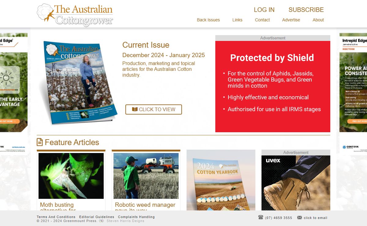 Greenmount Press - The Australian Cottongrower