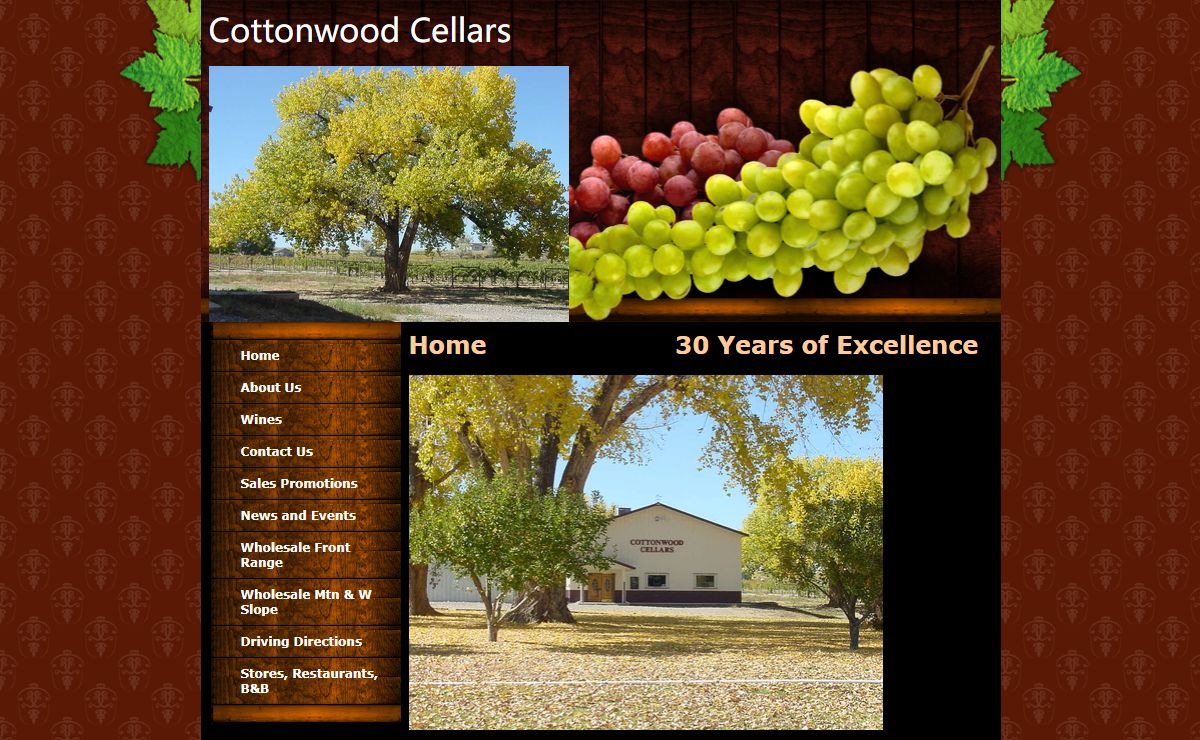 Cottonwood Cellars/Olathe Winery of Colorado