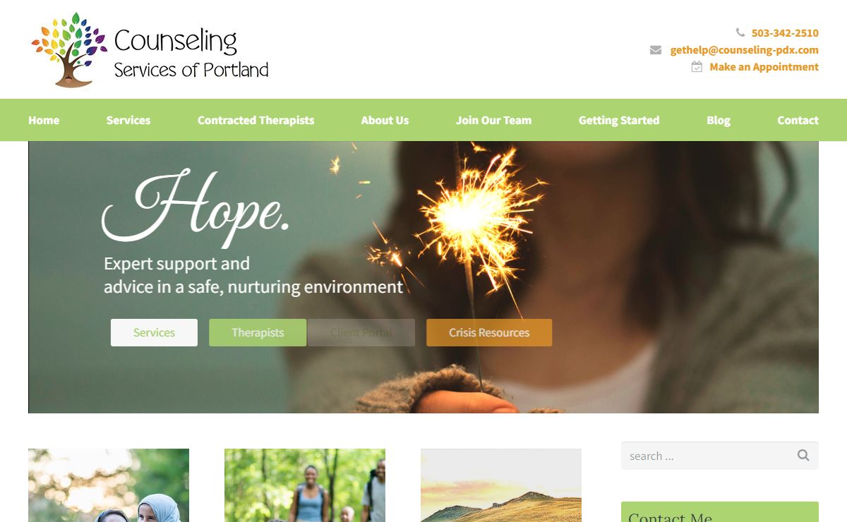 Counseling Services Of Portland - Children, Couples and Adult Therapy
