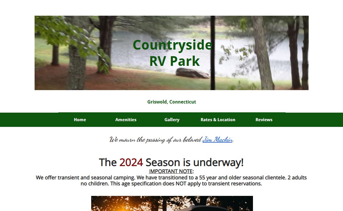 Home of Countryside RV Park, Connecticut