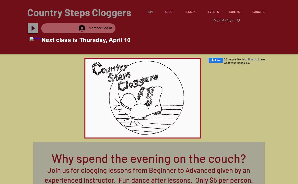 Clogging Lessons | Country Steps Cloggers | Westwood
