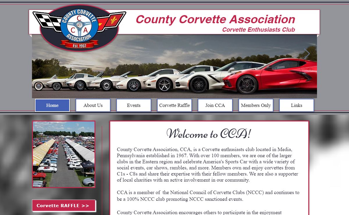 Corvette Club | County Corvette Association / Media, PA