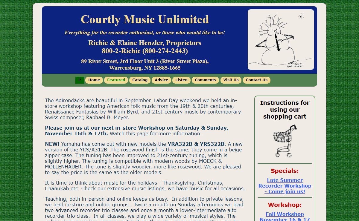 Courtly Music Unlimited - Home
