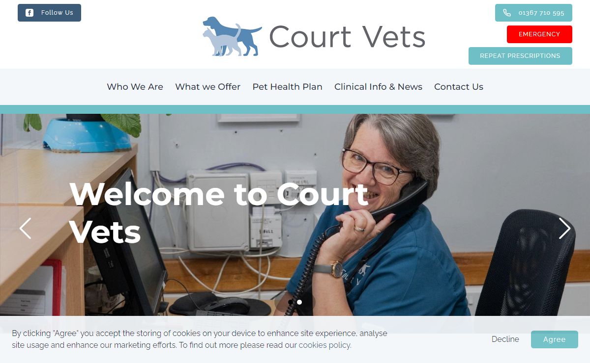 Court Vets | Friendly & Compassionate Pet Care in Faringdon