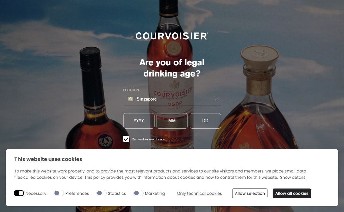 Premium French Cognac | Courvoisier