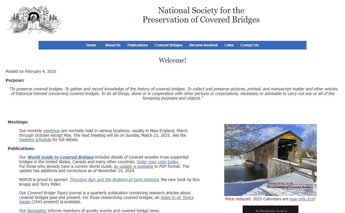 National Society for the Preservation of Covered Bridges