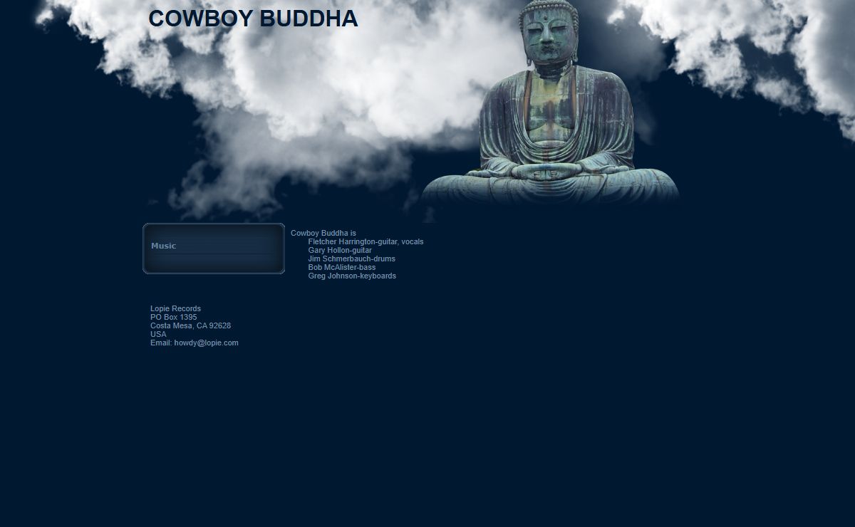 COWBOY BUDDHA Music