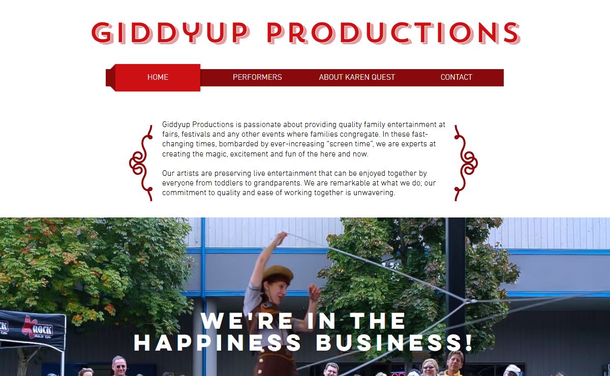 Giddyup Productions | Karen Quest | San Francisco