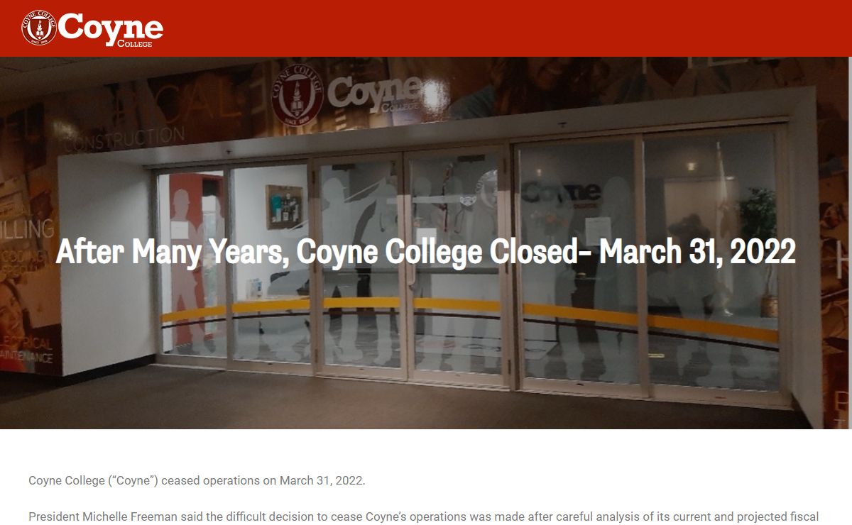 Coyne College - Trade School Programs in Chicago