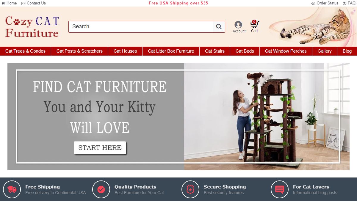 Cat Furniture for Cats of Every Breed & Activity Level