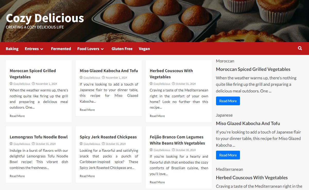 Cozy Delicious - Creating a cozy delicious life