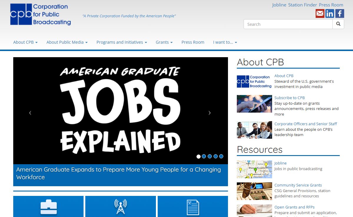 CPB | A Private Corporation Funded by the American People
