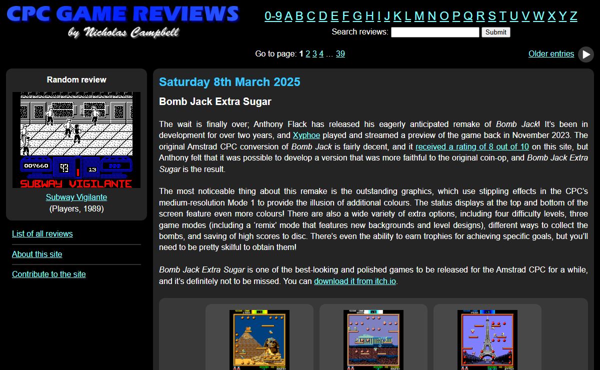 CPC Game Reviews