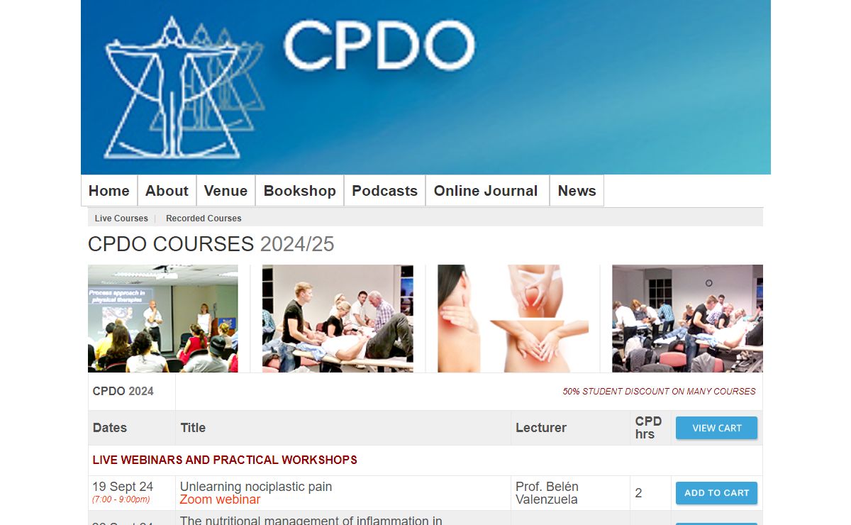 Professional development for manual and physical therapists, school of osteopathy, CPDO, London, Prof. Dr. Eyal Lederman, Osteopath,