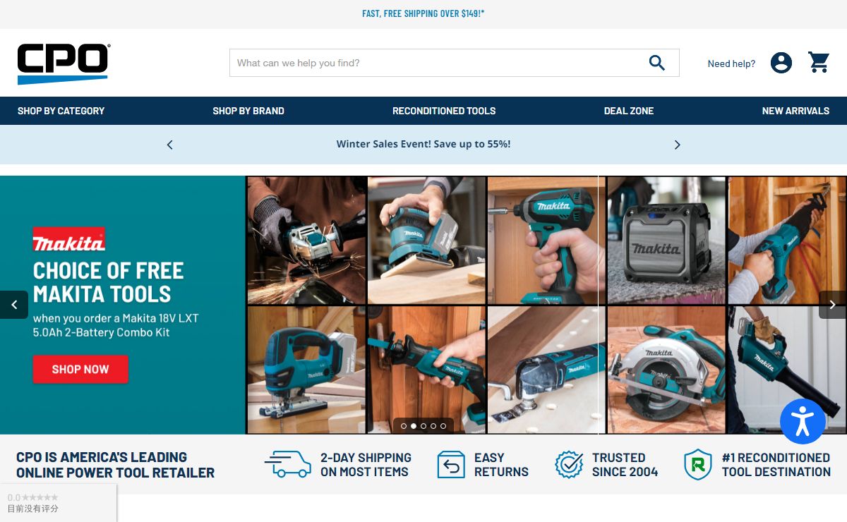 CPO is America's Leading Online Tool Retailer | CPO Outlets