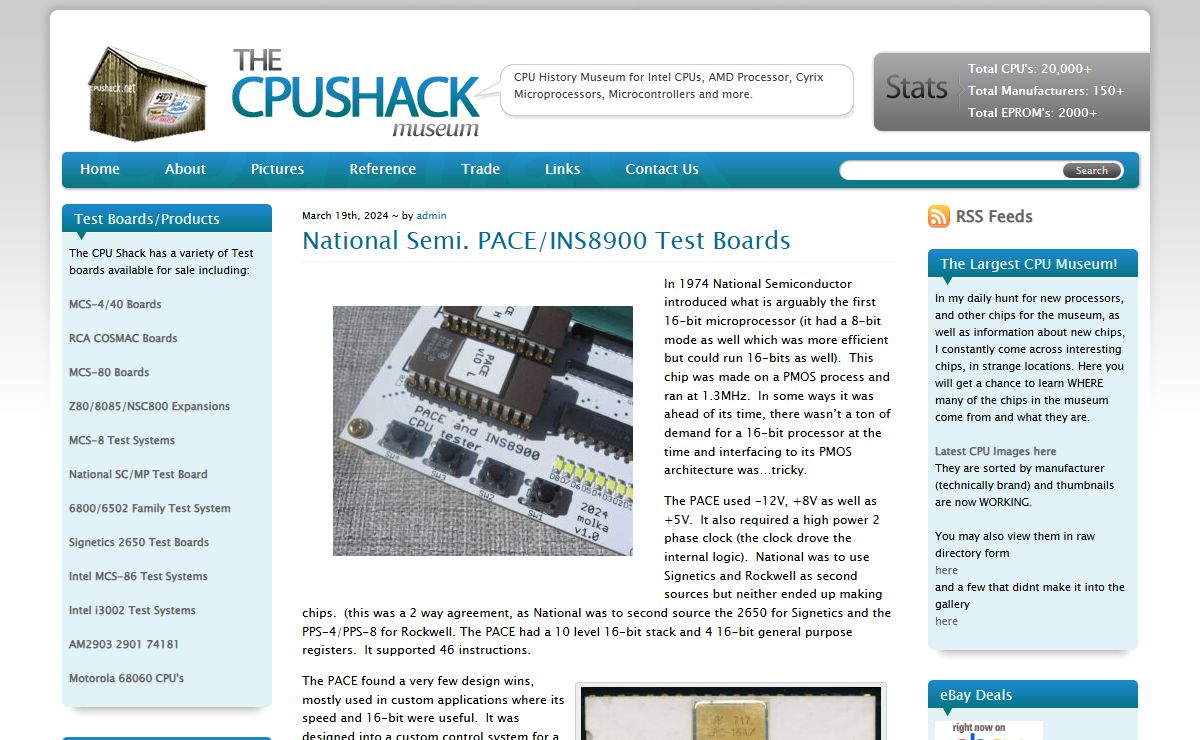 The CPU Shack - History of Microprocessors & CPU Tech